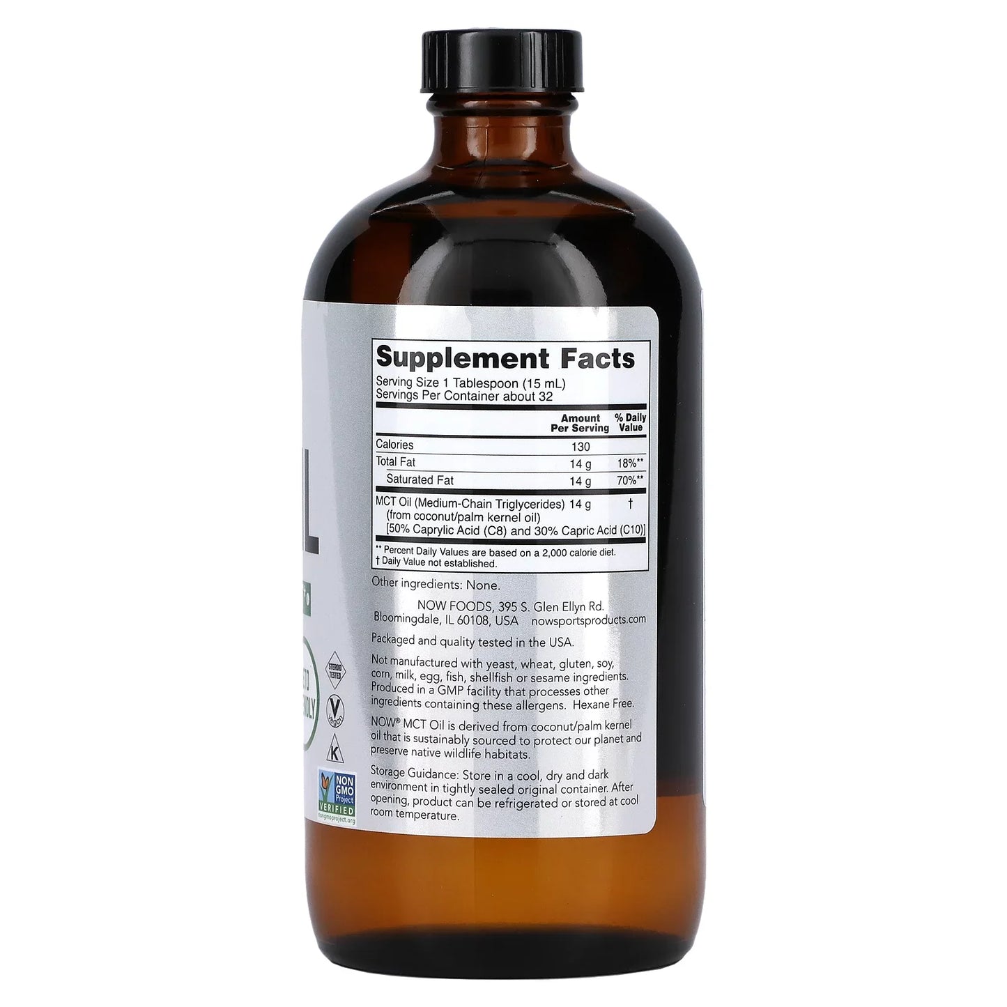 Now Foods MCT Oil Liquid